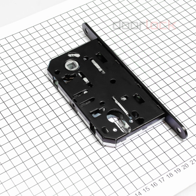 Замок дверной магнитный Doorlock DL451M/С/50/85/18/SCr, цилиндровый, матовый хром