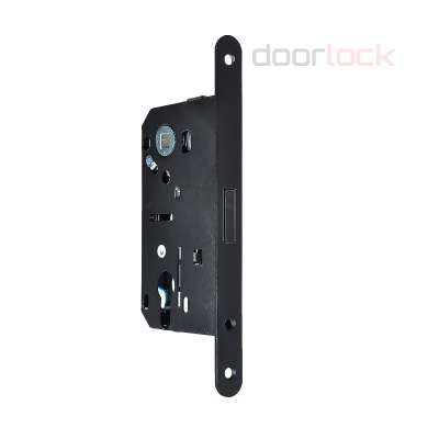 Замок дверной BONAITI B-Forty PZ85мм с магнитной защелкой, цилиндровый, матовый хром