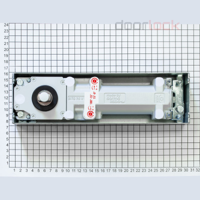 Дверной доводчик dormakaba BTS75 V (617) EN 1-4, без фиксации, без шпинделя, серебристый