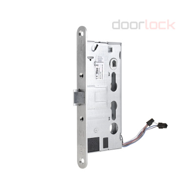 Корпус огнестойкого соленоидного замка DOORLOCK 1901EM/WA/65mm/NC/L/SS левый, без функции антипаники, нормально закрытый, нержавеющая сталь